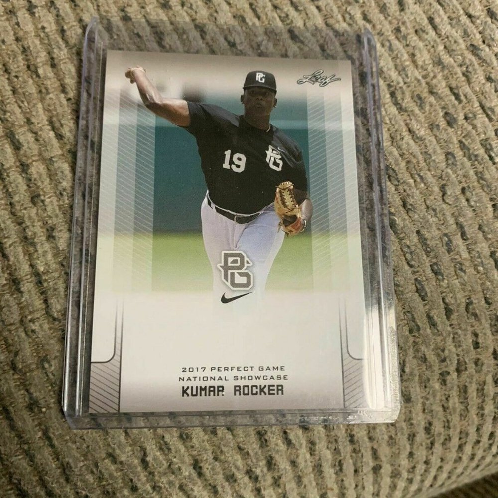 KUMAR ROCKER Rookie Card New York Mets MLB Draft - Picture 3 of 4